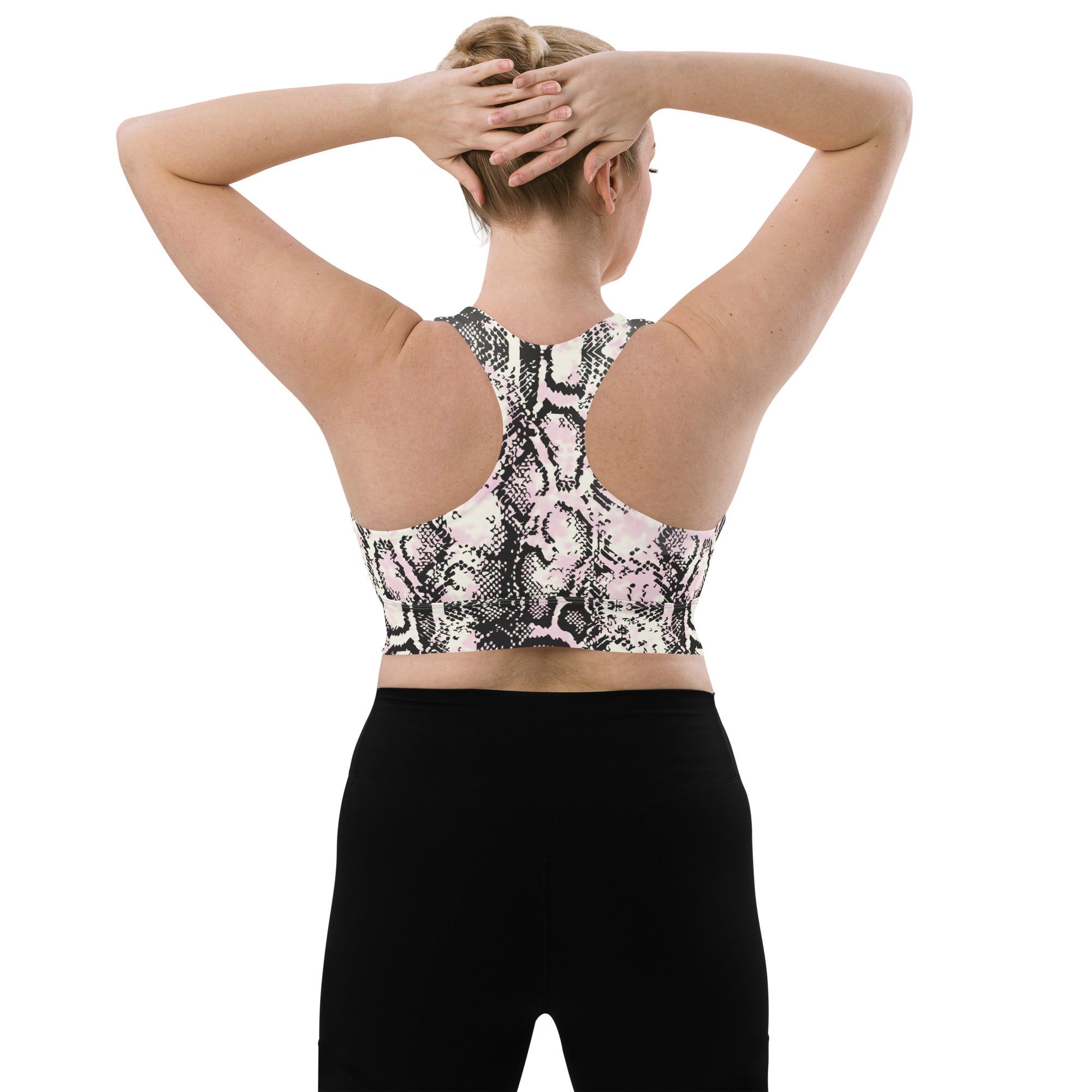 Longline sports bra