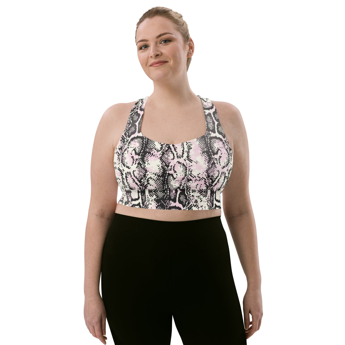 Longline sports bra