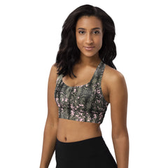 Longline sports bra