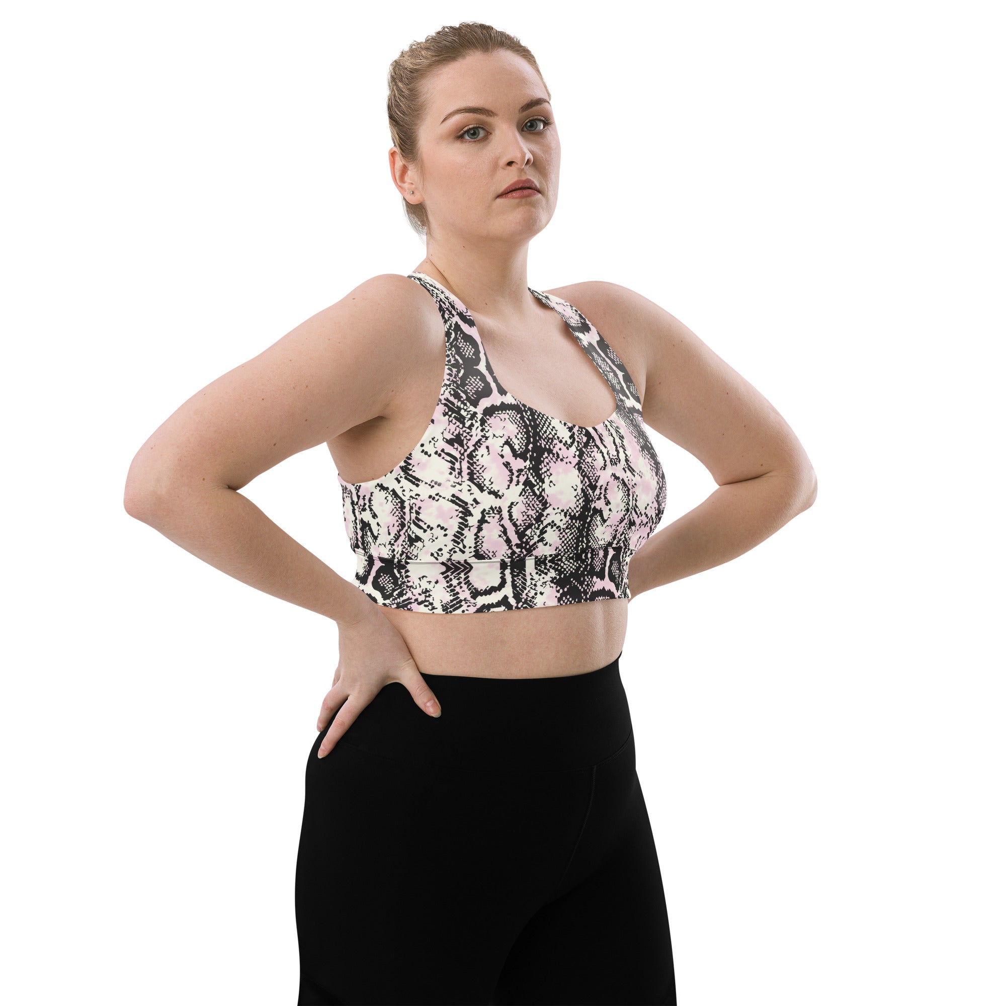 Longline sports bra