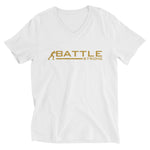 Load image into Gallery viewer, Unisex Short Sleeve V-Neck T-Shirt
