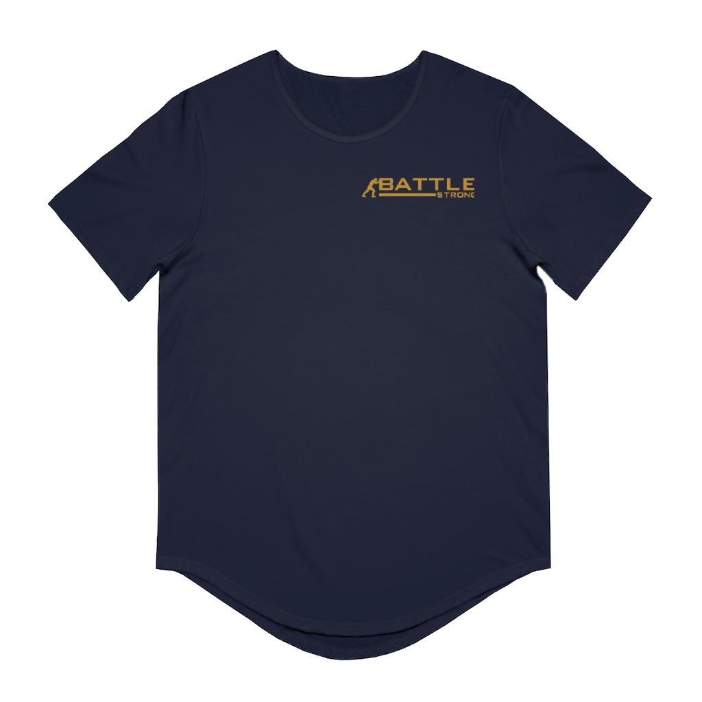 Men Jersey Curved Tee